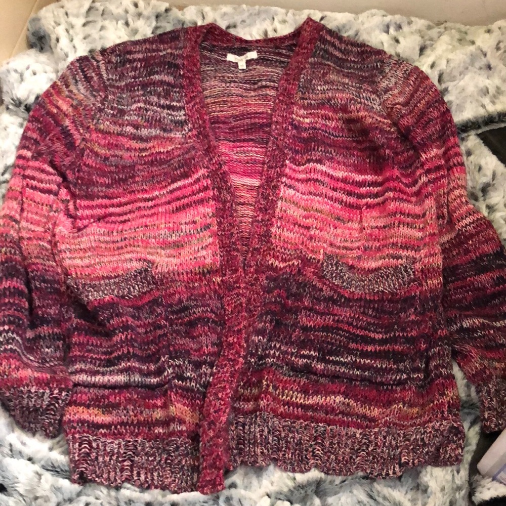Maurice’s multi color pink sweater! Very pretty